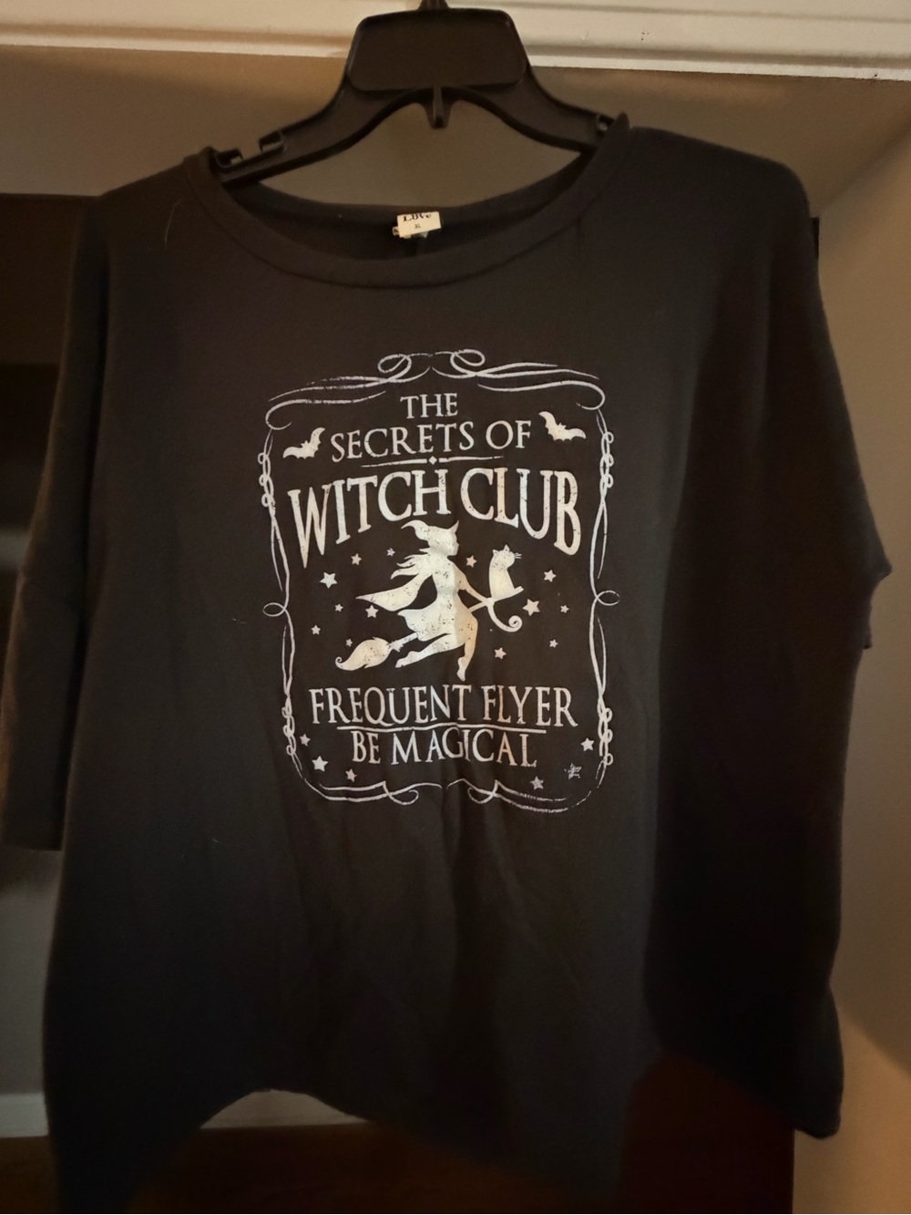 Sew In Love Black Witch Club Graphic Tee